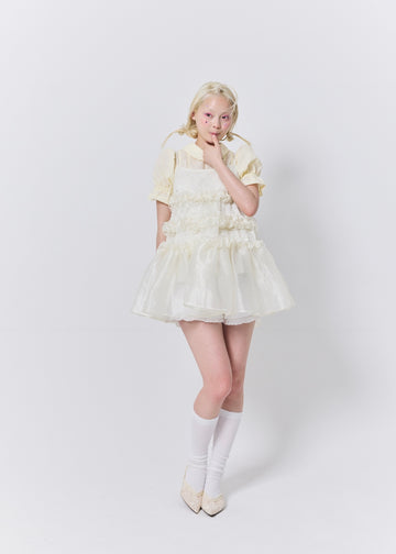 Stardust veil tunic