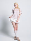 Whip balloon shorts
