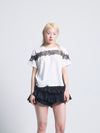 Romantic lace tee