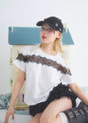 Romantic lace tee
