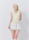 Romantic lace tank